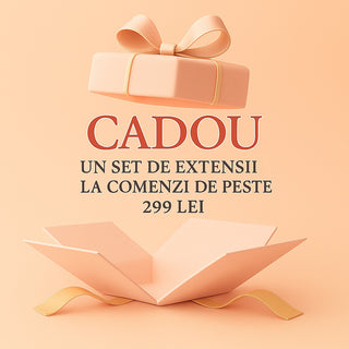 💞 Cadou - extensii de par la comenzi de peste 299 lei 💞