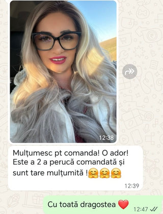 Peruca Josephine Cu Dantela Premium ( Marimea S )