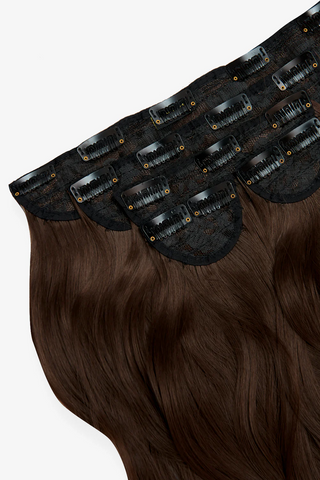 Extensii Clip - On Diva Collection 45 Cm ( 270 Gr ) - chocolate brown