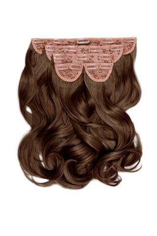 extensii clip on diva collection 45 cm 270 gr chesnut