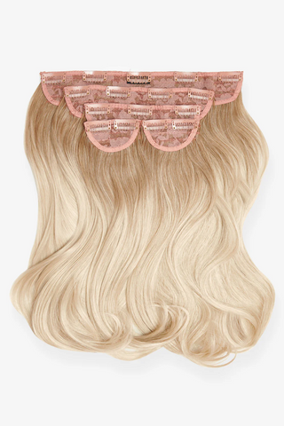 Extensii Clip - On Diva Collection 45 Cm ( 270 Gr ) - rooted light blonde