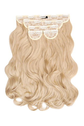 Extensii Clip - On Love Collection 50 Cm ( 300 Gr ) - champagne blonde