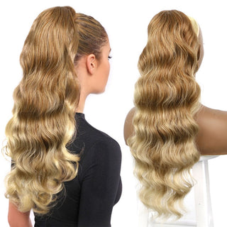 Coada Par Ondulat 70 Cm - Balayage Saten - Blond