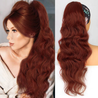 coada par ondulat 70 cm roscat intens 