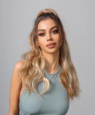 Star Collection Natural Blonde Braided Ponytail