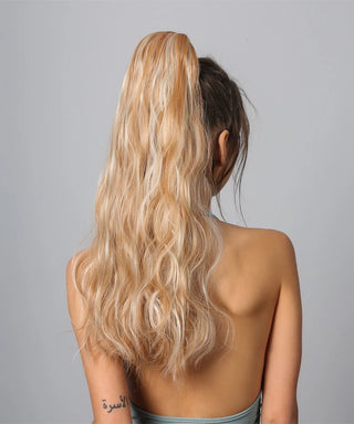 Star Collection Natural Blonde Braided Ponytail