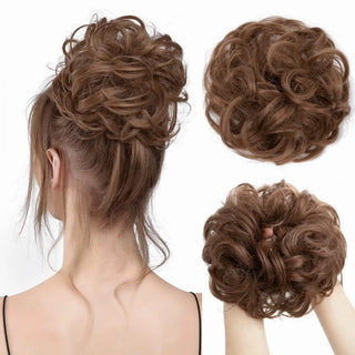 Hair Bun - Medium Auburn