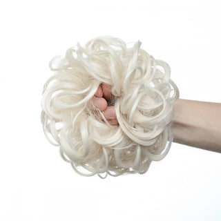 Hair Bun - White Blonde
