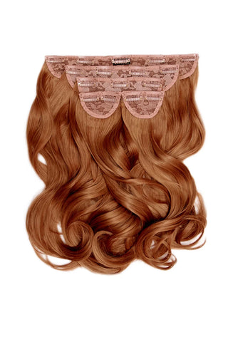 Extensii Clip - On Diva Collection 45 Cm ( 270 Gr ) - MIXED AUBURN
