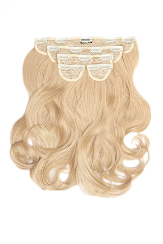 Extensii Clip - On Diva Collection 45 Cm ( 270 Gr ) - Champagne Blonde