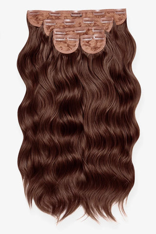 Clip-On Star Collection Extensions 60 Cm (300 Gr) - Auburn