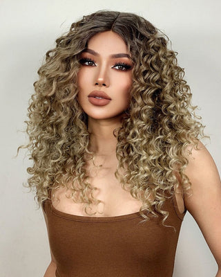 Peruca Full Lace Curly Girl