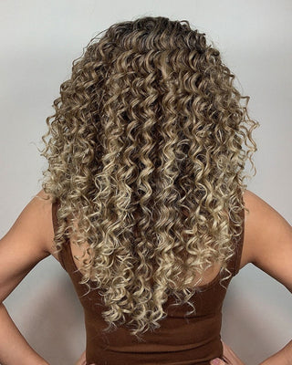 Wig Full Lace Curly Girl