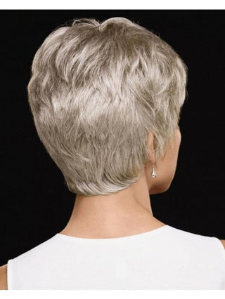 Peruca naturală Idesy un look luxos cu un design perfect textură mătăsoasă - vedere spate -  Esy Hair