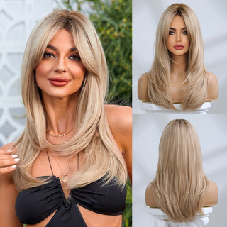 Peruca Vienna, realizata din fibra rezistenta la caldura, styling usor si durabil
